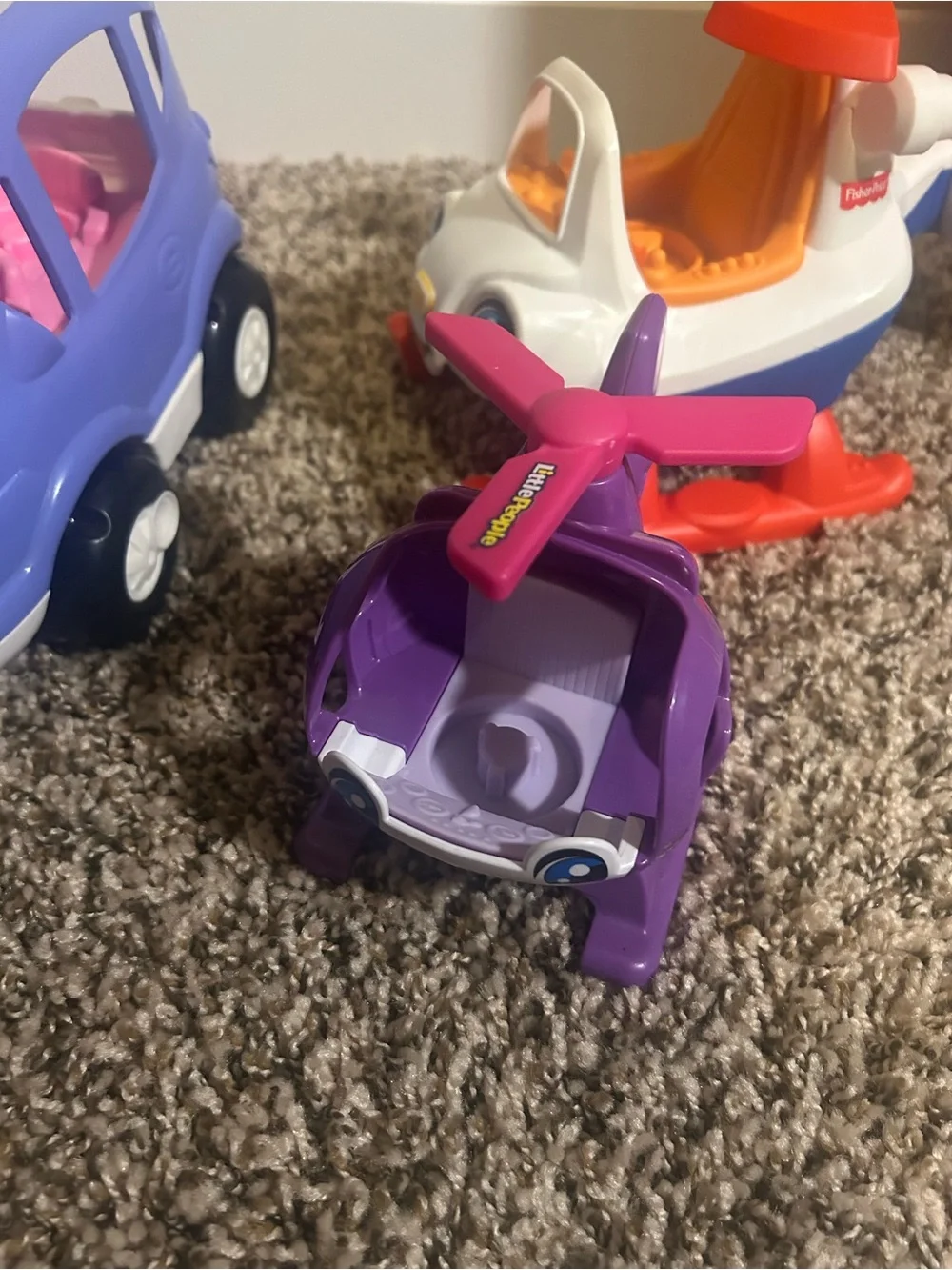 Fisher Price Little People Assorted Vehicles - Bundle of 4